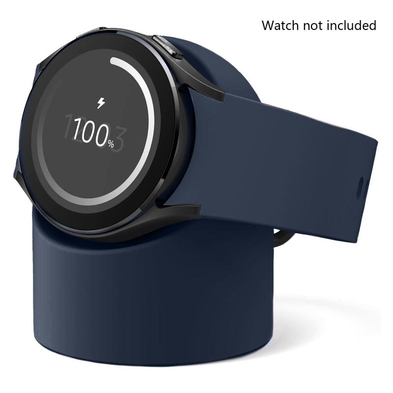 Silicone Watch Charging Stand, 1 Count Watch Charging Holder, Watch Charging Stand Compatible with Samsung Galaxy Watch 3 4 Pro