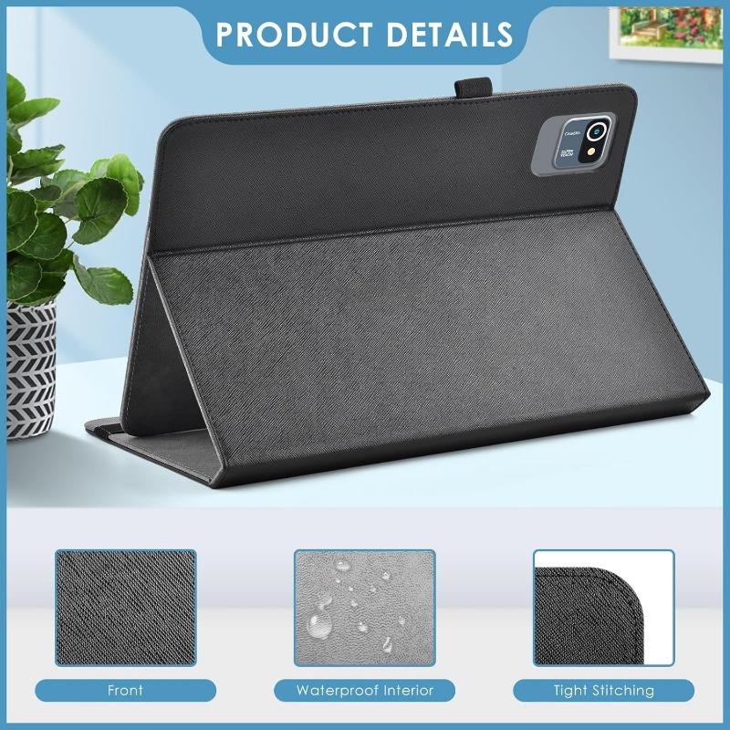 Universal 10 inch Tablet Case,10.1 inch Android Tablet Case, Tablet Cases for 10.1 inch Android Tablets, Tablet Cover for 10.1 inch Tablet Android,Leather Protective Cover,2-Angle Viewing