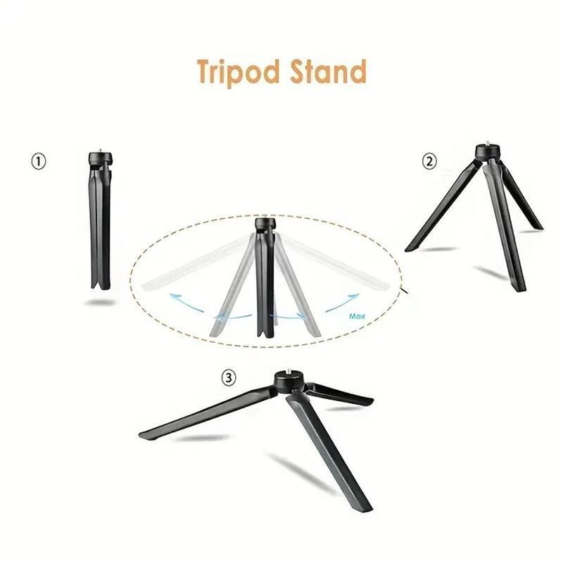 10 Inch LED Ring Light Kit, Selfie Light with Tripod for iPhone Android Smartphone, Camera Flash Light with Tripod, Professional Camera Flash Light for Home Office Use, Room Decor