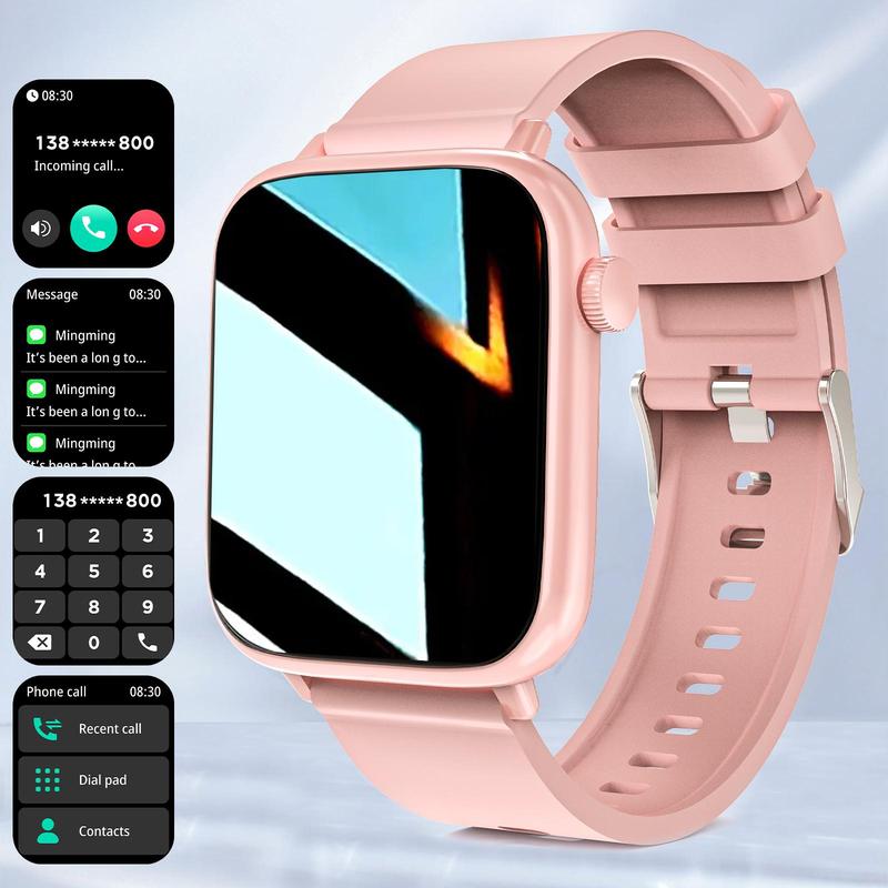 Multifunctional Smart Watch, Fashionable Digital Watch with Phone Call & Multi-sports Modes Sports Watch for Women & Men