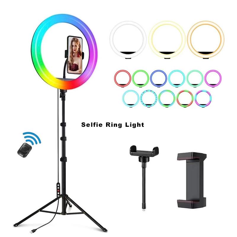 12 inch Selfie Ring Light with Stand, 75