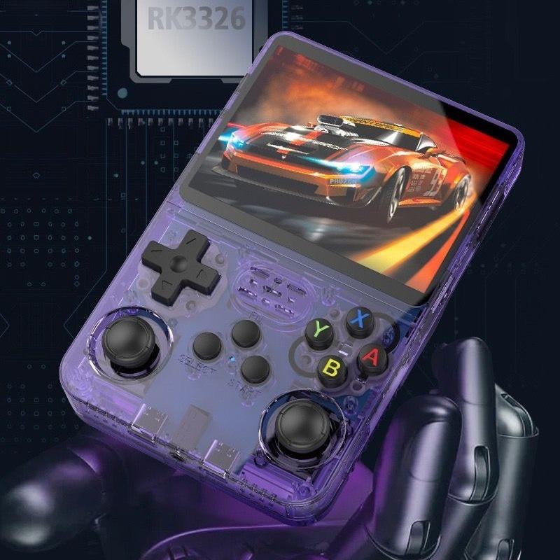 R36S Retro Video Handheld GameConsole Linux System 3.5 in lPs Scre Portable RetroGame Console, Gaming Room Portable 3D dual system handheld game console Preset 1500 games Christmas Coolest Gift， Black Friday Promotion Discount Protection