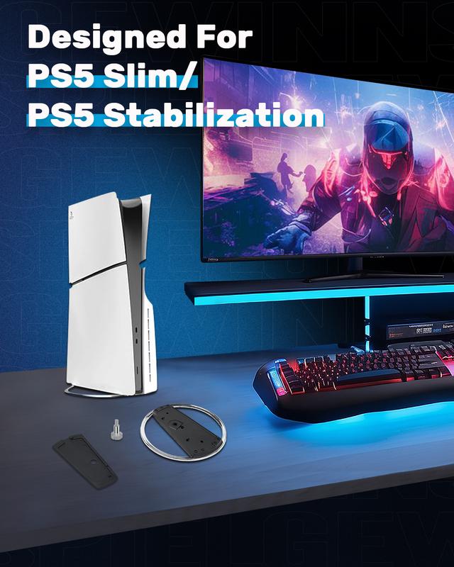 Vertical Stand For PS5 Consoles Disc and Digital Edition