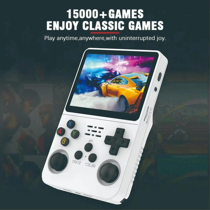 Thanksgiving gift R36S Single card Retro 128G Handheld Game Console Linux System 3.5 Inch IPS Screen Portable Pocket Video Player 64GB 128GB Games gifft