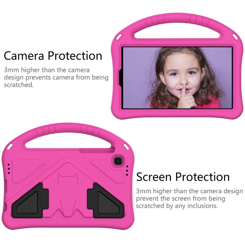 Kids Case For Samsung Galaxy Tab A7 Lite 8.7-inch, Children Friendly EVA Foam Shockproof Cover for Samsung Tab A7 Lite Tablet Case (SM-T220 T225) 2021 Released, with Stand Handle