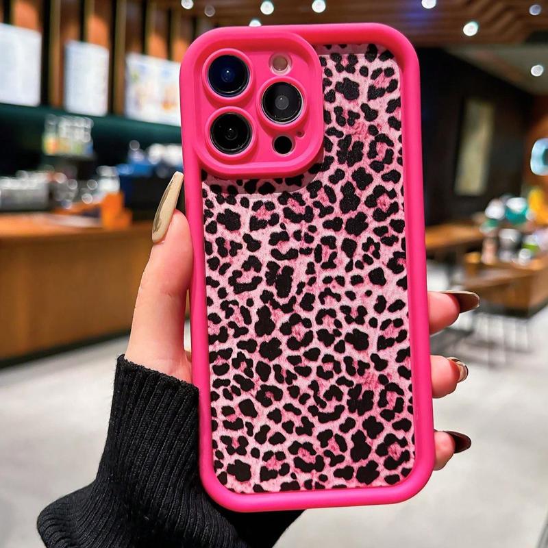 Fashion Pattern Phone Case for Fall, Anti-fall Fully Edged Mobile Phone Protective Cover, Shockproof Phone Cases for iPhone 16 Series X 7 8 Plus 11 12 13 14 15 Pro Max Cases