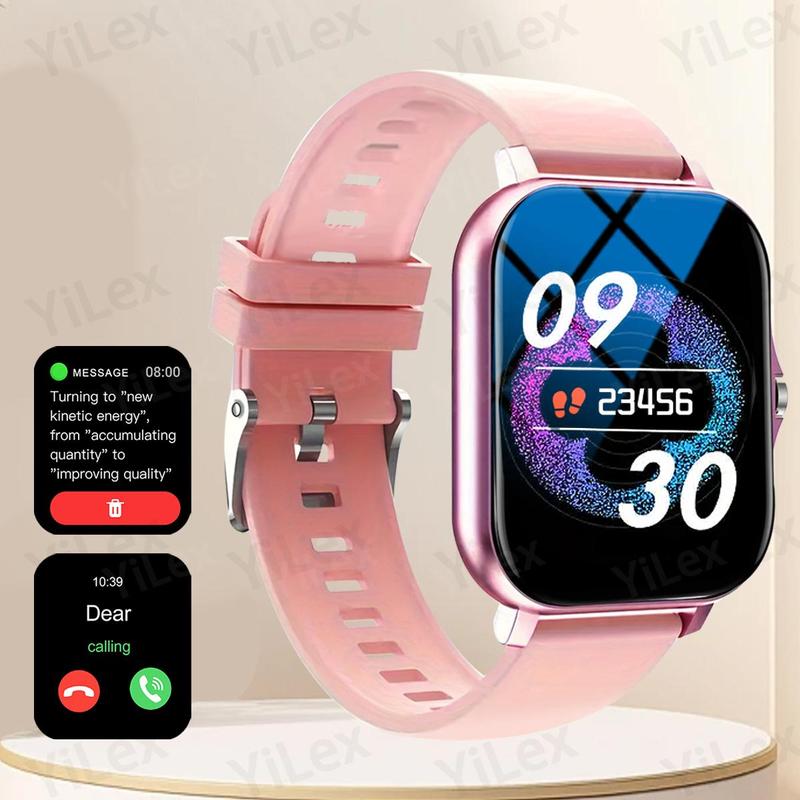 Multifunctional Smart Watch, Fashion Digital Watch with Weather Forecast & Phone Call Function, Sports Watch for Women & Men