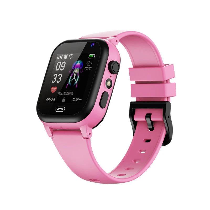 4G kids smart phone watch SOS call lbs tracker SIM card location camera clock waterproof smartwatch Boys Girls gifts