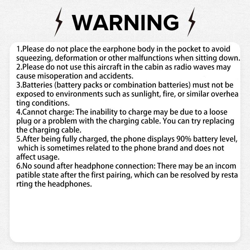 Wireless Over-ear Design Headphone, Noise Cancelling Headphone, Foldable Headset for Mobile Phone, Computer, Travel, Exercise