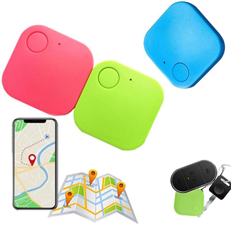 Key Finder, Portable Mini GPS Tracker, Replaceable Battery Tracker, Suitable for Keys, Wallets, Luggage, Compatible with IOS & Android