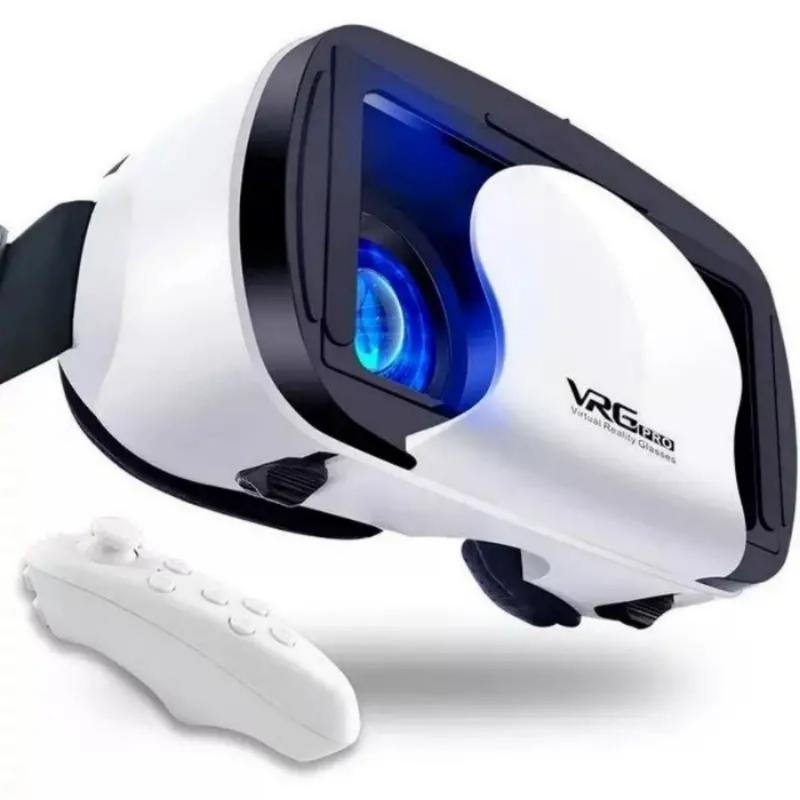 VR Glasses Virtual Reality Games Movies Smartphones BOX 3D Integrated Helmet Mirror