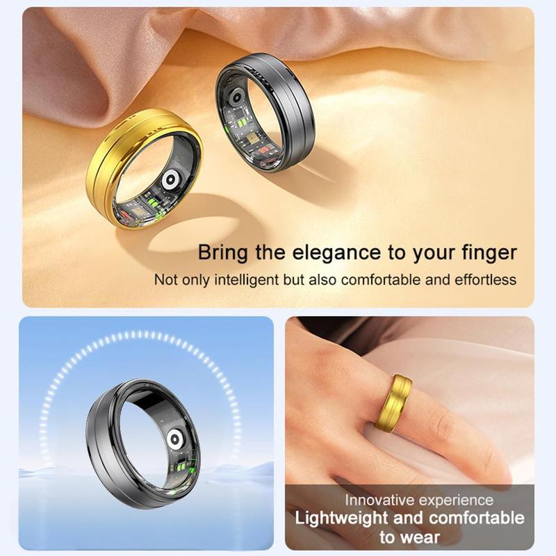 SENBONO Smart Ring, Multi-sport Mode Smart Ring, Sport Activity Tracker Ring for iOS Android, Fashion Accessories for Men & Women