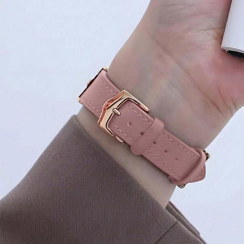 Fashion Faux Letter Watch Band, 1 Count Soft Watch Band for Women & Men, Wearable Accessories for Apple Watch Ultra2 1 SE S10 9 8 7 6 5 4 3 2 1 Series