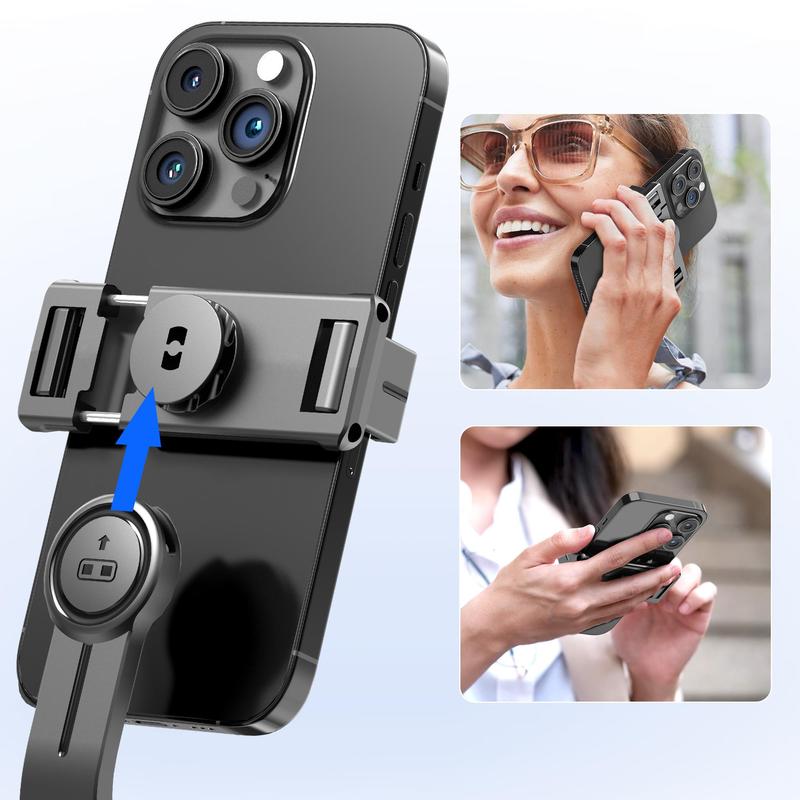 Portable Selfie Stick Tripod, 1 Count 4 in 1 Extendable Phone Tripod Stand with Detachable Wireless Remote & Phone Holder, 360° Rotating Mini Travel Tripod