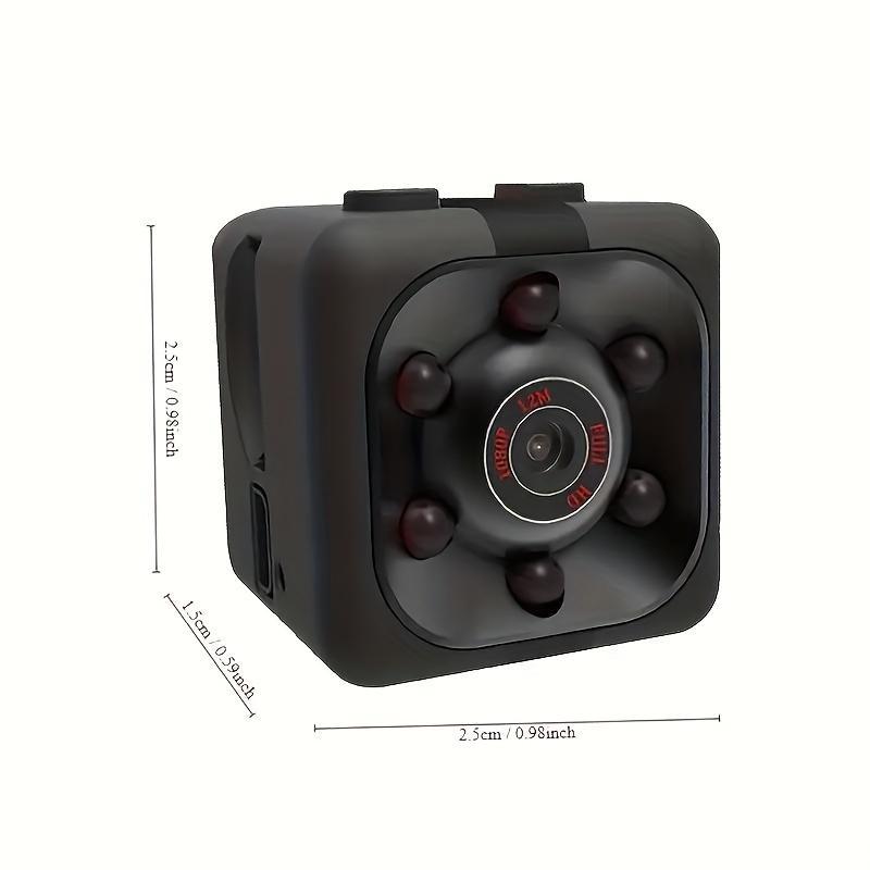 1080P Mini Hidden Camera - Full HD Nanny Cam With Night Vision, Motion Activation, Indoor Outdoor Covert Security, Compact Design, Easy To Use, And Discreet Recording