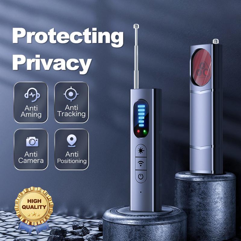 Hidden Camera Detector, 1 Count USB Rechargeable Portable Hidden Camera & GPS Tracker Detector, Professional Camera Detecter for Hotel, Home, Office