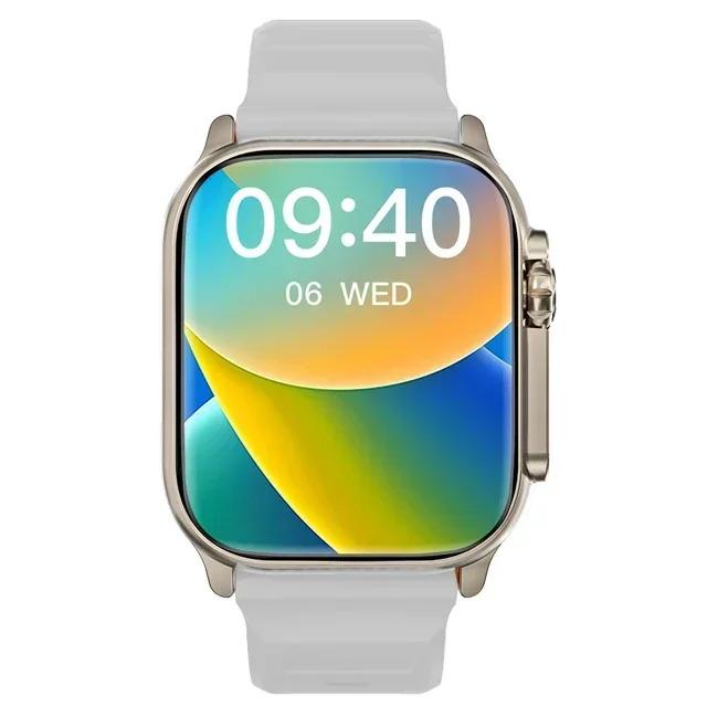 New Watch T900 U2 Smart Watch 49mm 2024 New NFC Men Women GPS Track Bluetooth Call BT Music Games Wireless Charging Smartwatch