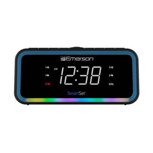 SmartSet AM FM, Dual Alarm Clock Radio, 0.9