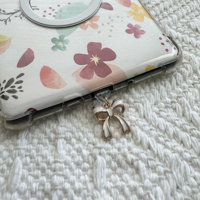 Enamel Bow Kindle Charms - Decorative accessories for your Kindle or phone