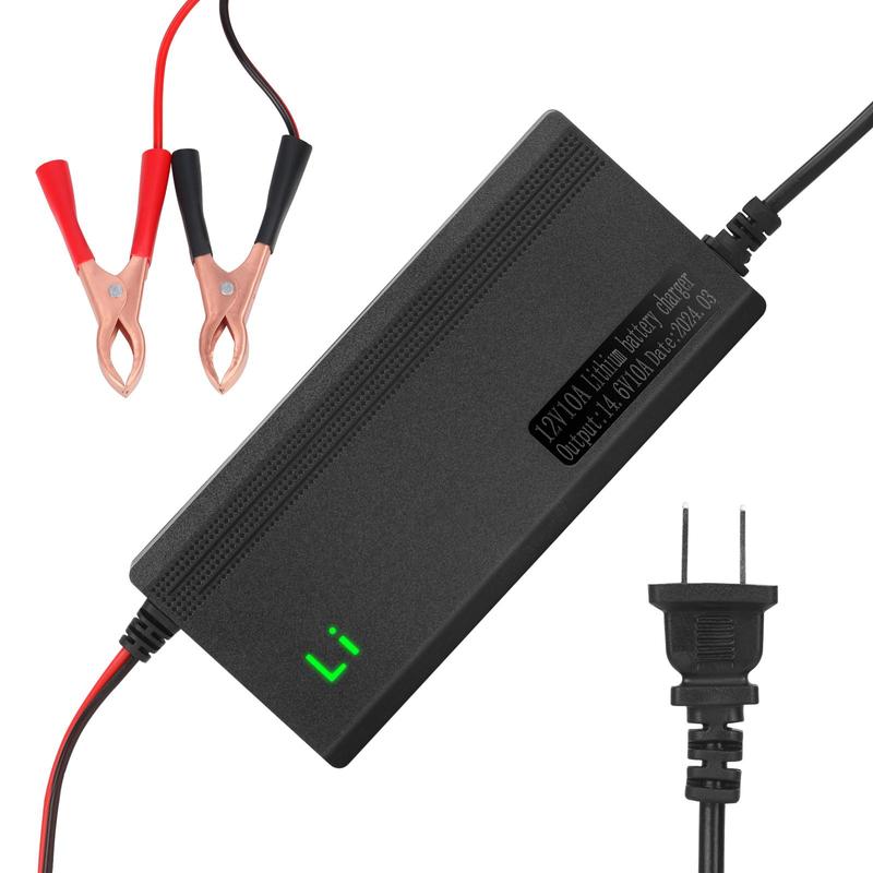 14.6V 10A Smart Fast Charger for Lithium Iron Phosphate (LiFePO4) Battery