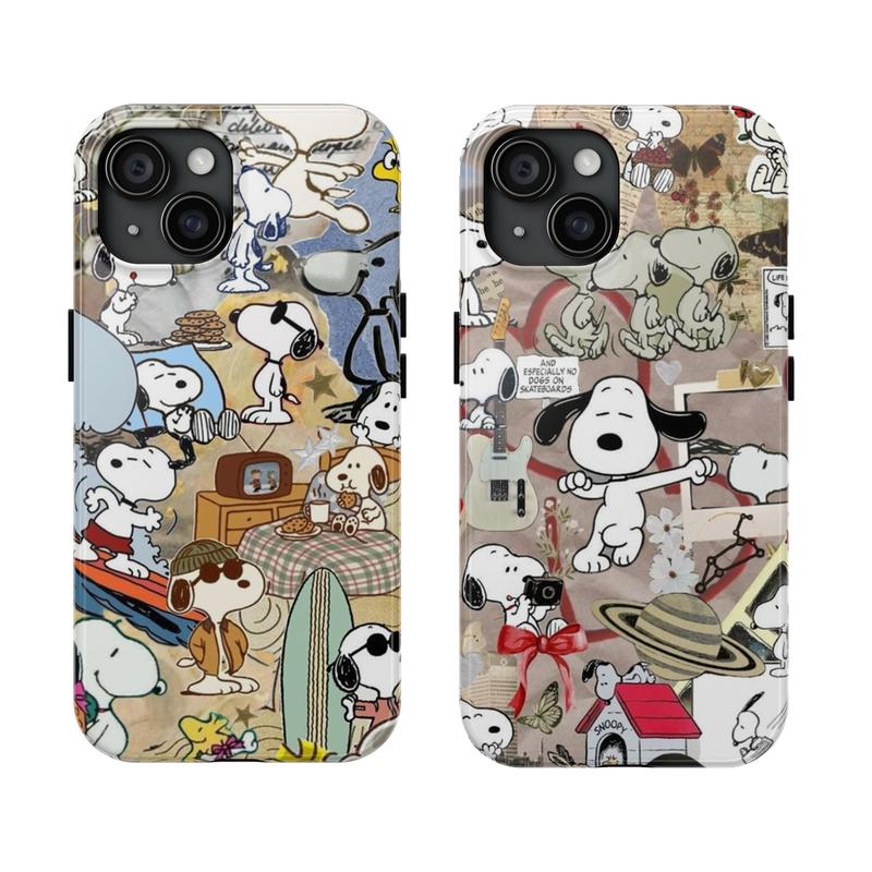 SnOpyy Phone case, Coquette, Funny cartoon case, iPhone 15 14 13 12 11 X 8 Pro Max Plus Mini