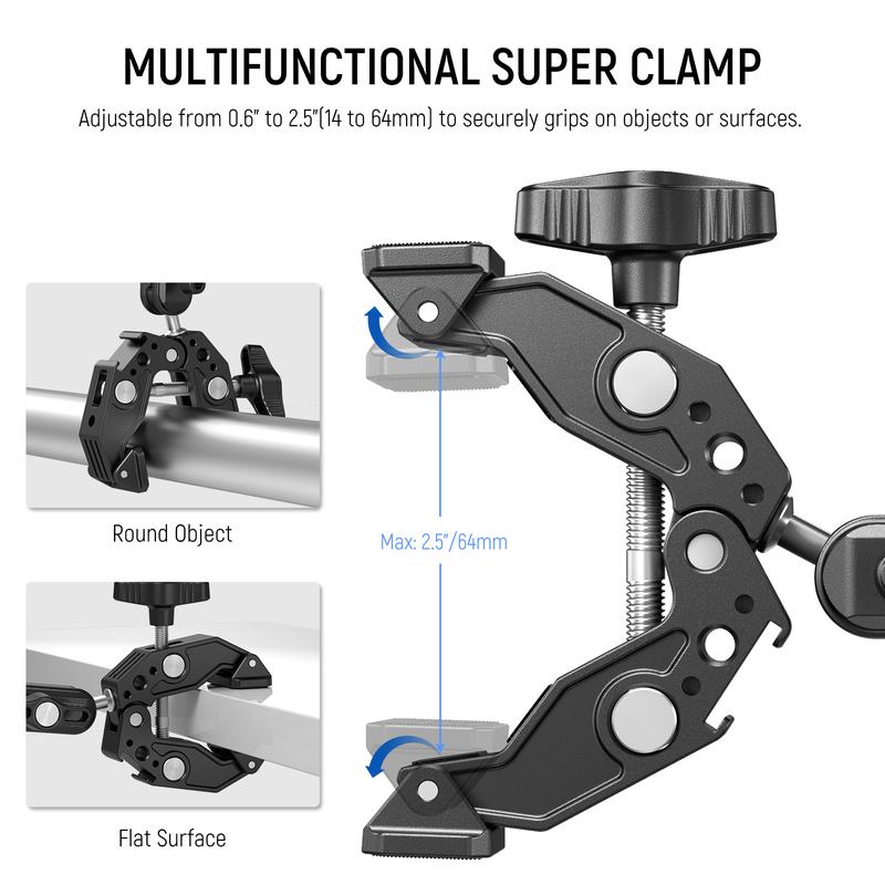 NEEWER ST83 Super Clamp with 3