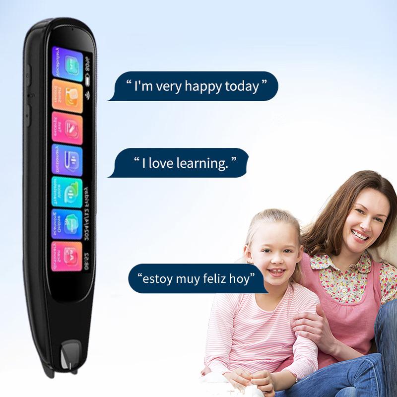 Christmas gift, brand new upgraded translation pen with wifi, children's language learning pen, all-round translation quick check, , two-way intercom in 134 languages, online scanning supports 60 languages, 2025 New Year gift