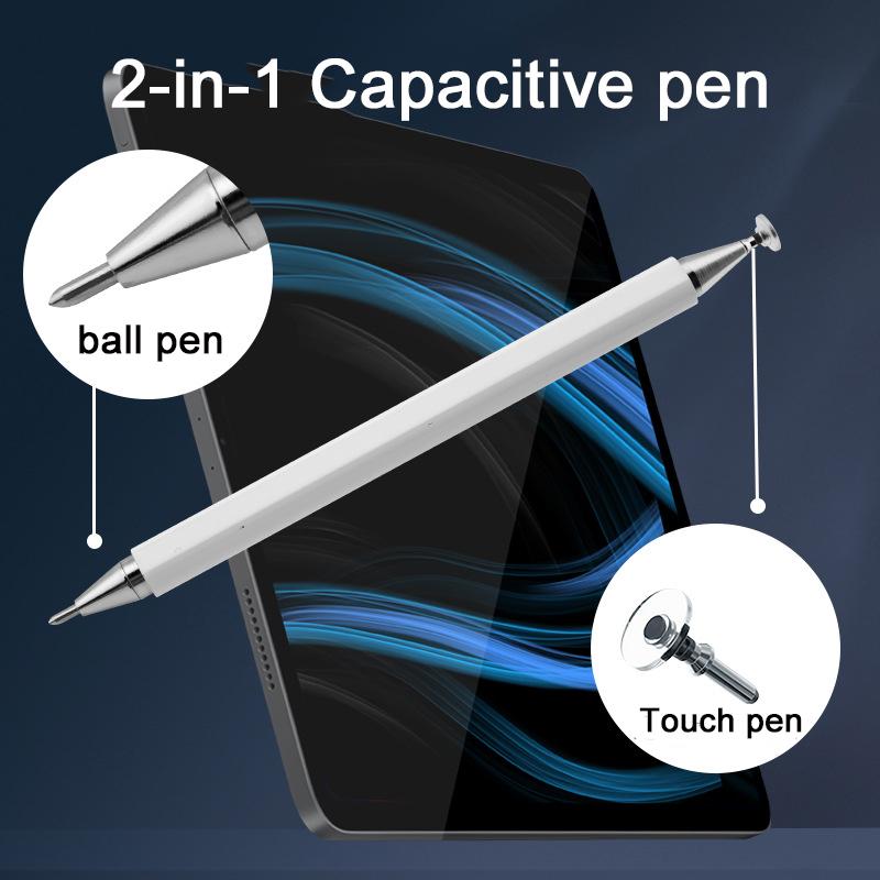 2 In 1 Magnetic Pen For Cellphone Tablet Capacitive Touch Pencil For iPad Samsung Universal Android Phone Drawing Screen Pencil