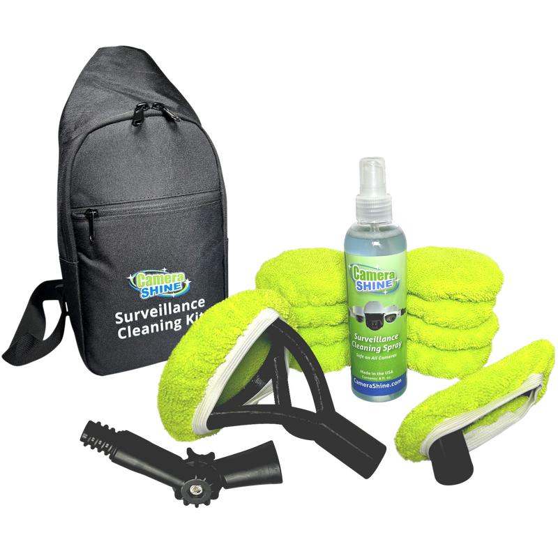 CameraShine Pro - Surveillance Cleaning Kit - Clean security cameras safely from the ground!? Smartphone