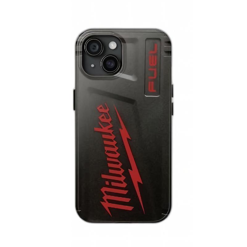 Milwaukee Tool Phone Case - Built to Last for iPhone 16, 15, 14, 13 & Samsung Galaxy + Free Grip & Wipes Included!