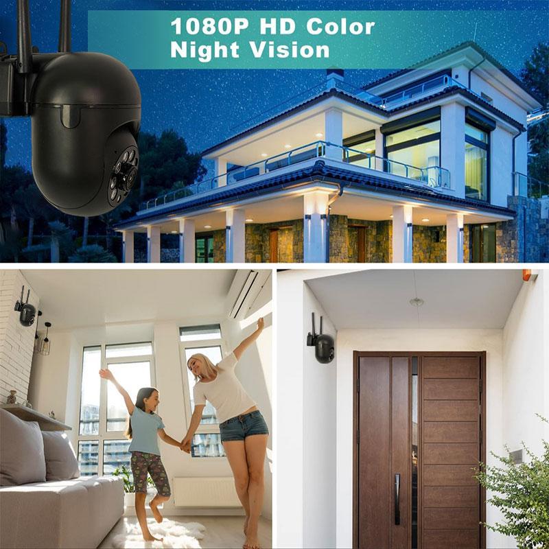 Wireless Light Bulb Camera Security for winter, HD 3MP Motion Sensor Home Security Camera, 2-way Aduio ＆ Night Vision Wireless Security Camera