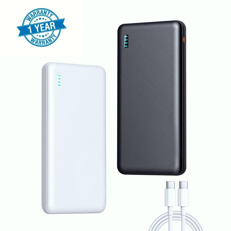 10000mAh Portable Power Bank, 22.5W Fast Charging Mobile Power Bank, PD 20W USB C External Battery Output Power Bank for iPhone, Samsung, Pad Mini