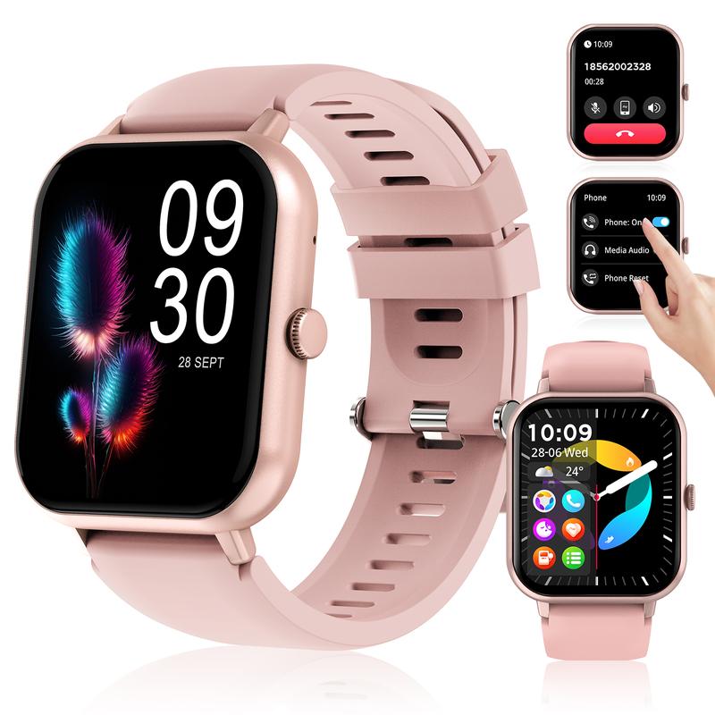 Smart Watch for Women Men with Bluetooth Call,Smart watch with Alexa Built-in,Heart Rate SpO2 Sleep Monitor,IP67 Waterproof,and Smartwatches for iOS&Android Phones