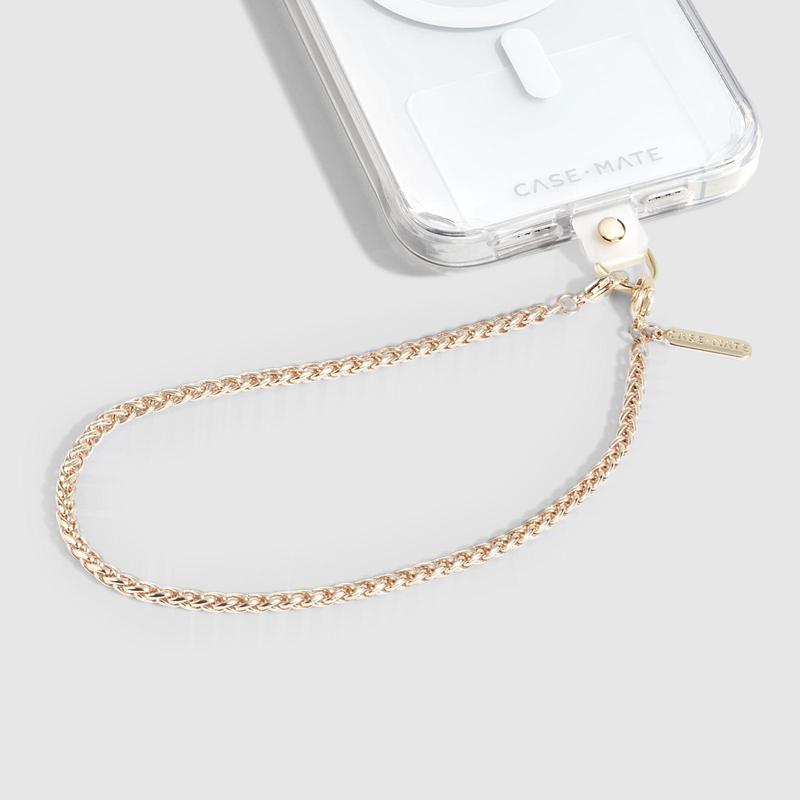 Dainty Gold Chain Phone Charm