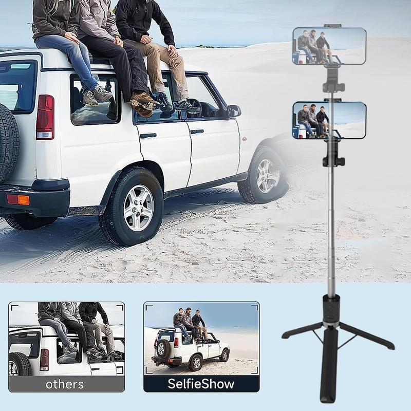 Multifunctional Selfie Stick, 1 Count Portable Handheld Anti-shake Phone Tripod, Selfie Stick for Live Streaming, Vlogging, Travel, Outdoor