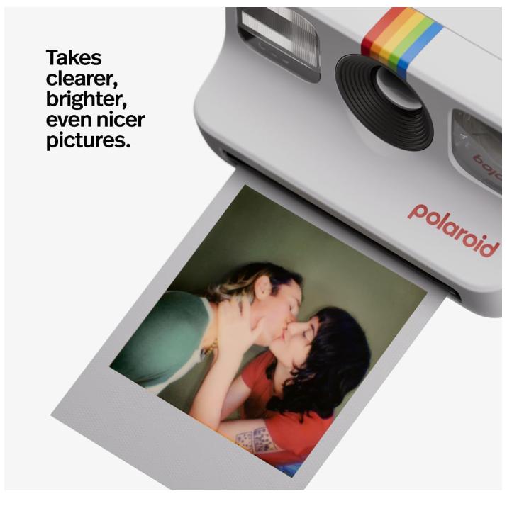 Polaroid Go Generation 2 - Mini Instant Camera + Film Bundle (16 Photos Included) - White (6282) E238