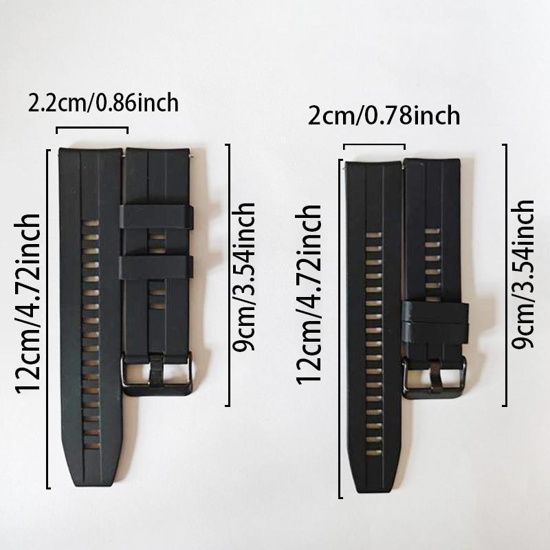 20mm 22mm Smart Watch Band, 1 Count Fashionable Watch Band for Men & Women, Durable Foldable Watch Band for Samsung Galaxy Watch