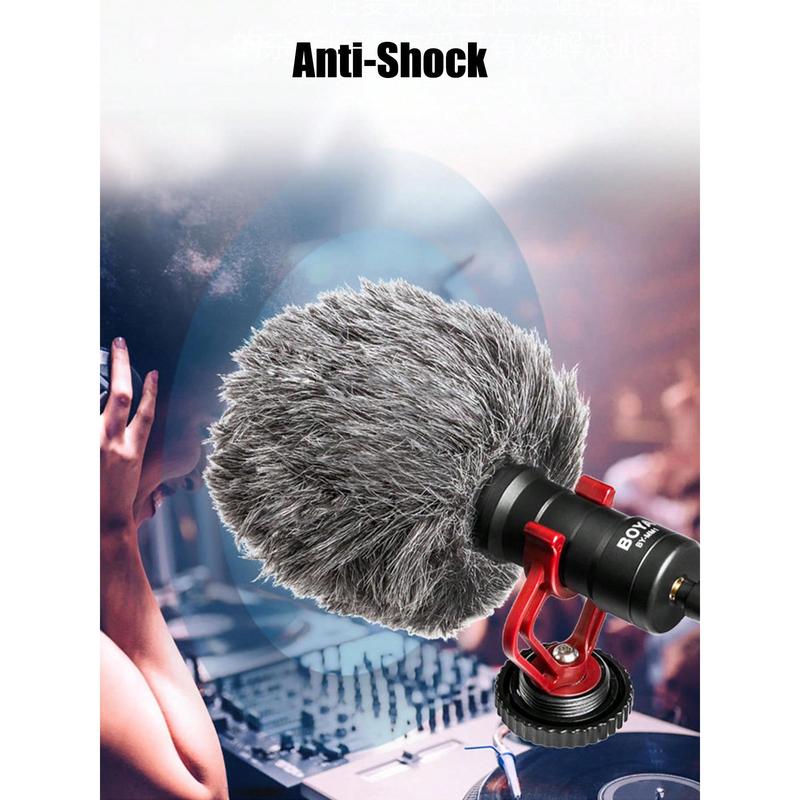 Tech Nova     Supercardioid Shotgun Microphone, MIC Video For Smartphone DSLR Camera PC IPhone