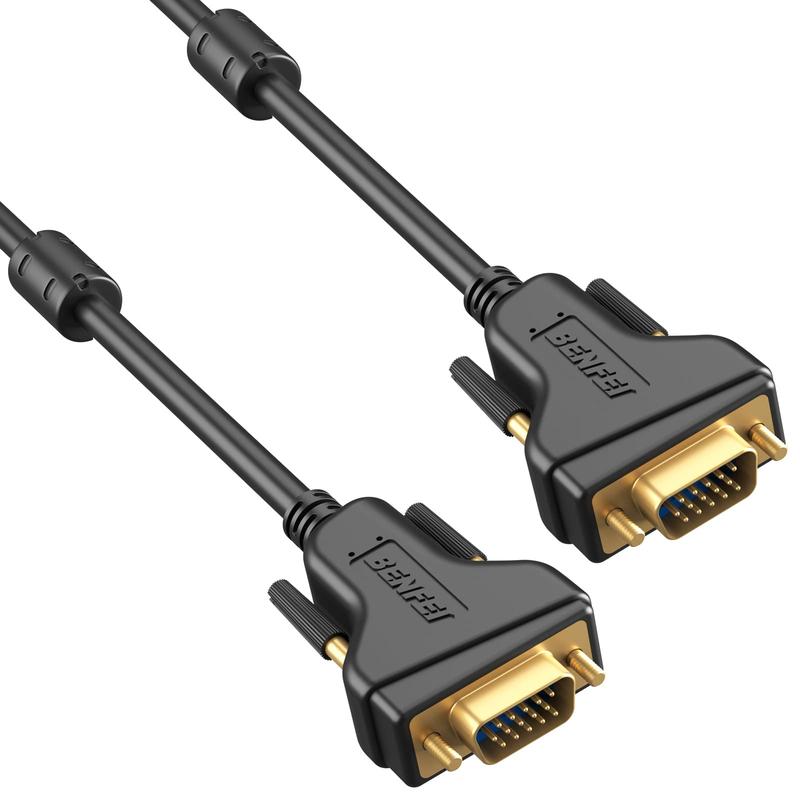 BENFEI VGA to VGA 6 Feet Cable with Ferrites Accessories Computer