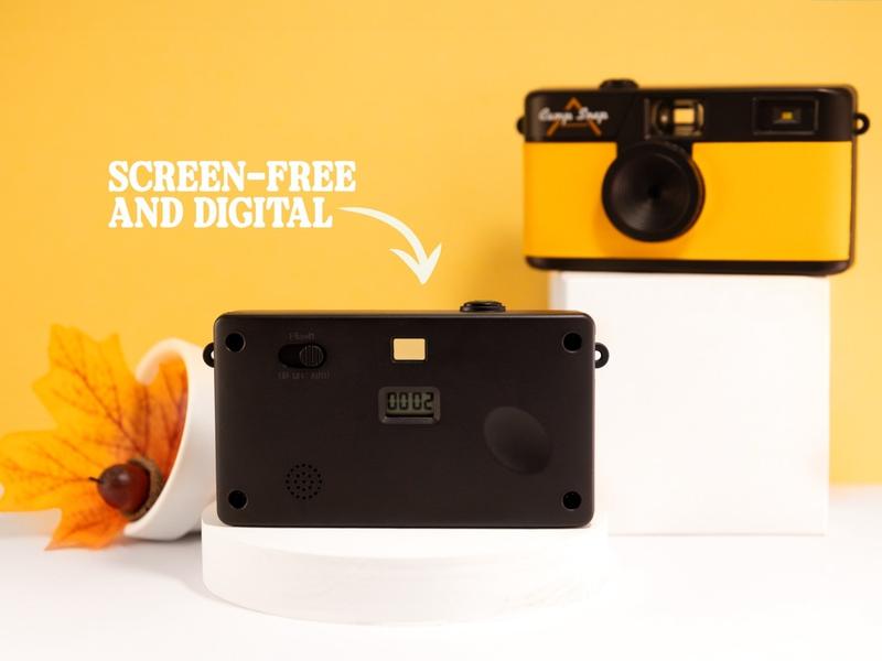 Screen-Free Digital Camera - Sunbeam Yellow