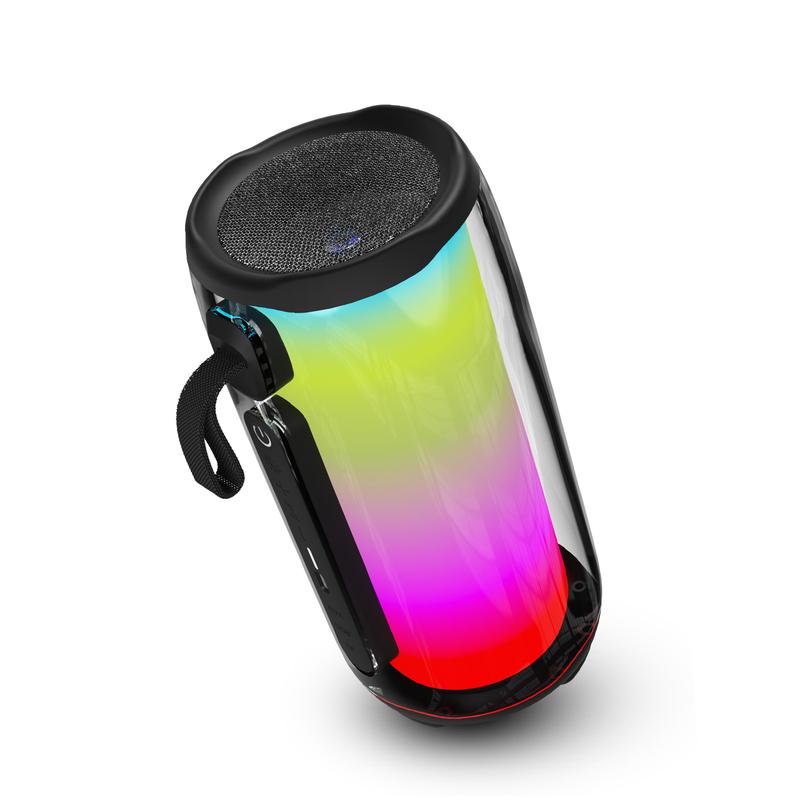 MyBat Pro Vibebuddy Plus Bluetooth Speaker - Black Audio Colorful