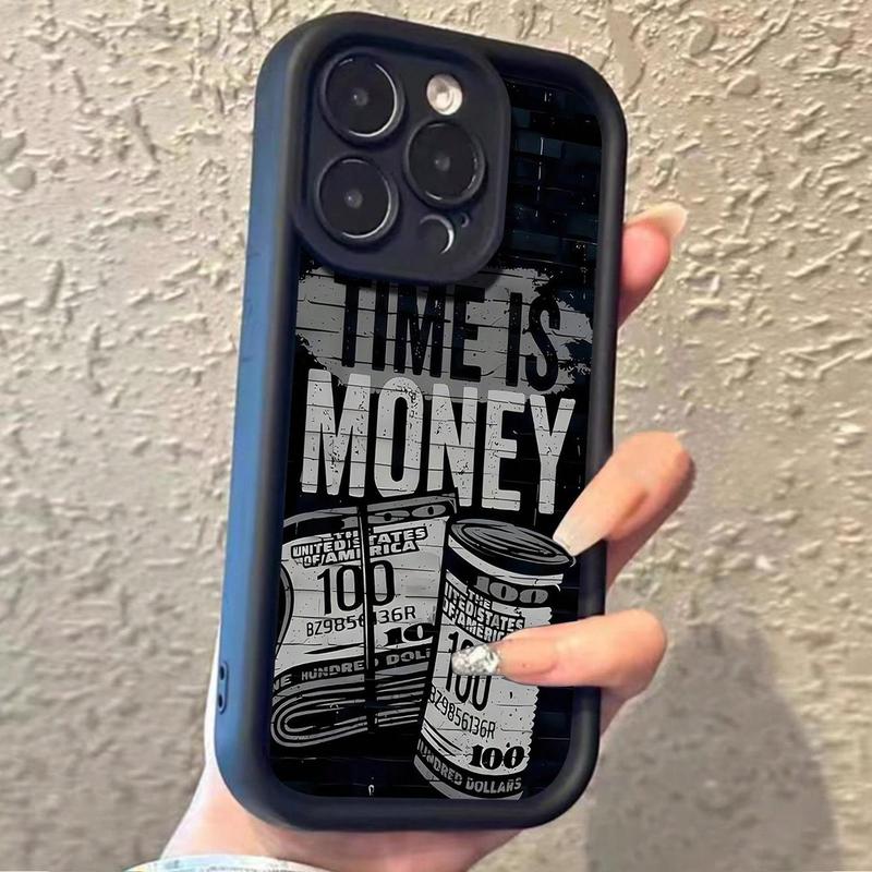 Money Pattern Phone Cases, Cell Phone Case for Apple Smartphone, Soft TPU Cellphone Protective Case, Total Protective Shockproof Mobile Phone Cover for iPhone 15 Pro Max Case iPhone 11 Cases iPhone 14 Pro Max Case iPhone 15 Cases