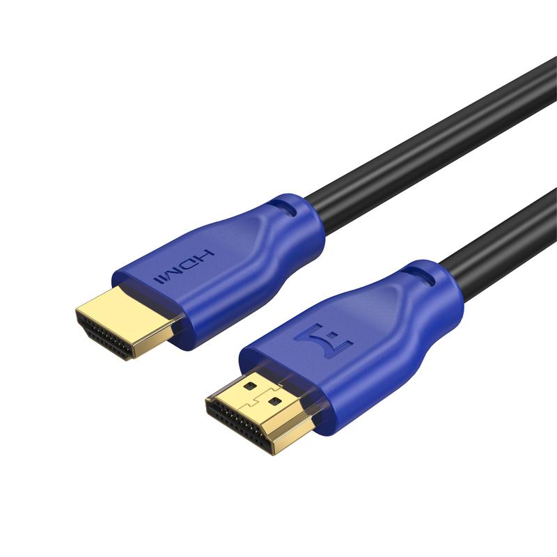 4K HDMI 2.0 Cable 18Gbps Ultra High Speed HDMI Cable Cord 4K@60Hz DTS:X, HDCP 2.2, Compatible with PS5 HDTV Blu-ray