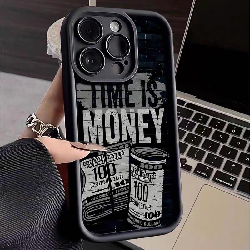 Money Pattern Phone Cases, Cell Phone Case for Apple Smartphone, Soft TPU Cellphone Protective Case, Total Protective Shockproof Mobile Phone Cover for iPhone 15 Pro Max Case iPhone 11 Cases iPhone 14 Pro Max Case iPhone 15 Cases