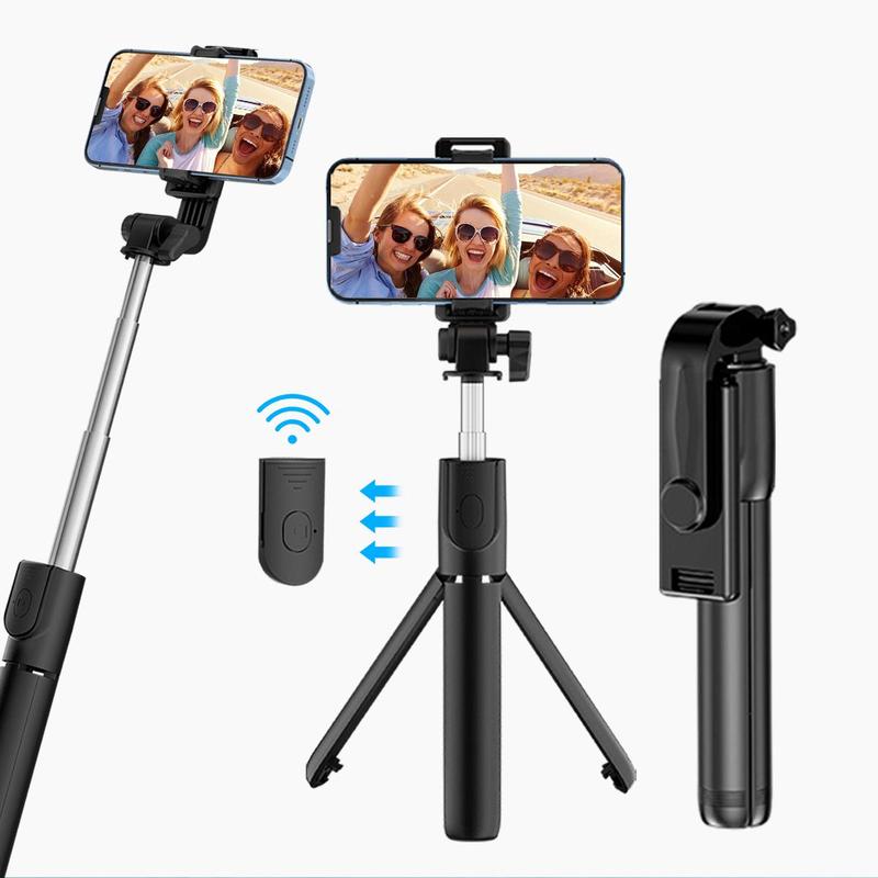 Portable Selfie Stick, 1 Count Phone Selfie Tripod, Phone Accessories for Outdoor Travel, Selfie Accessories for Women & Men