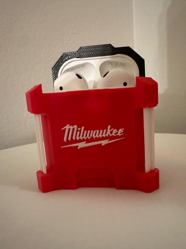 Milwaukee inspired AirPods Case 1st & 2nd GEN ONLY - Protect Your Earbuds with Style . No Airpods Included