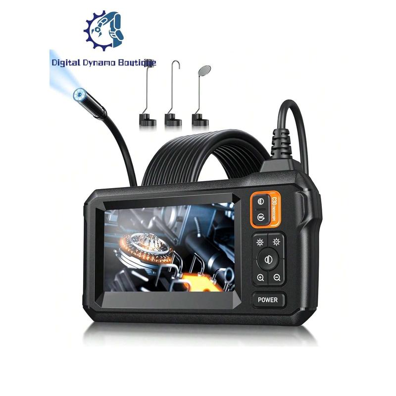 [DDB] Endoscope Camera With Light - Inspection Borescope Camera With 4.3