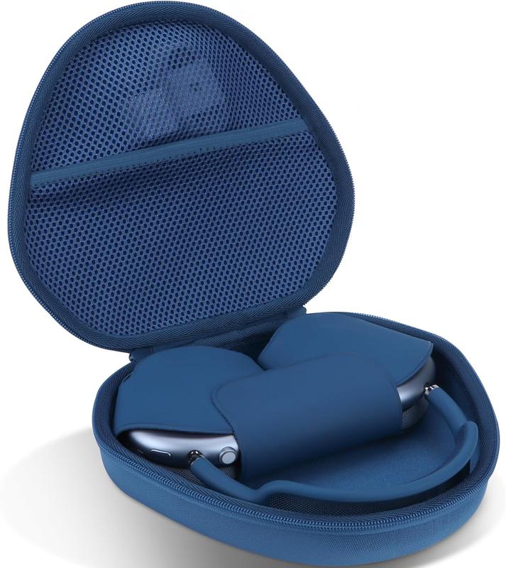 Hard Case Compatible with  AirPods Max  Over-Ear Headphones (Blue Case)