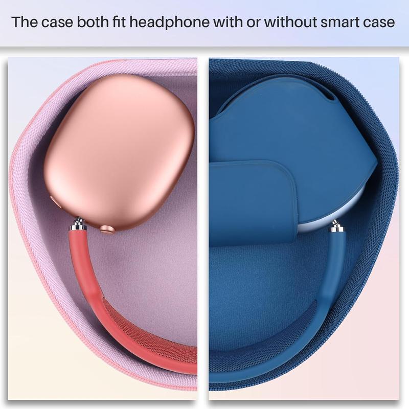 Hard Case Compatible with  AirPods Max  Over-Ear Headphones (Blue Case)