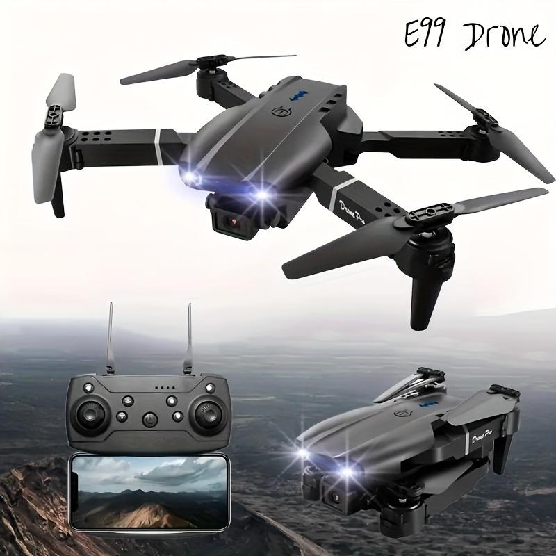 E99 drone with camera, foldable RC drone, remote-controlled drone toy beginner men's gift, affordable indoor and outdoor drone, Christmas, Halloween, Thanksgiving gift